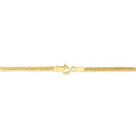 Bracelet Or Jaune Izel Maille Anglaise - Bracelets cha&icirc;ne Femme | Histoire d&rsquo;Or