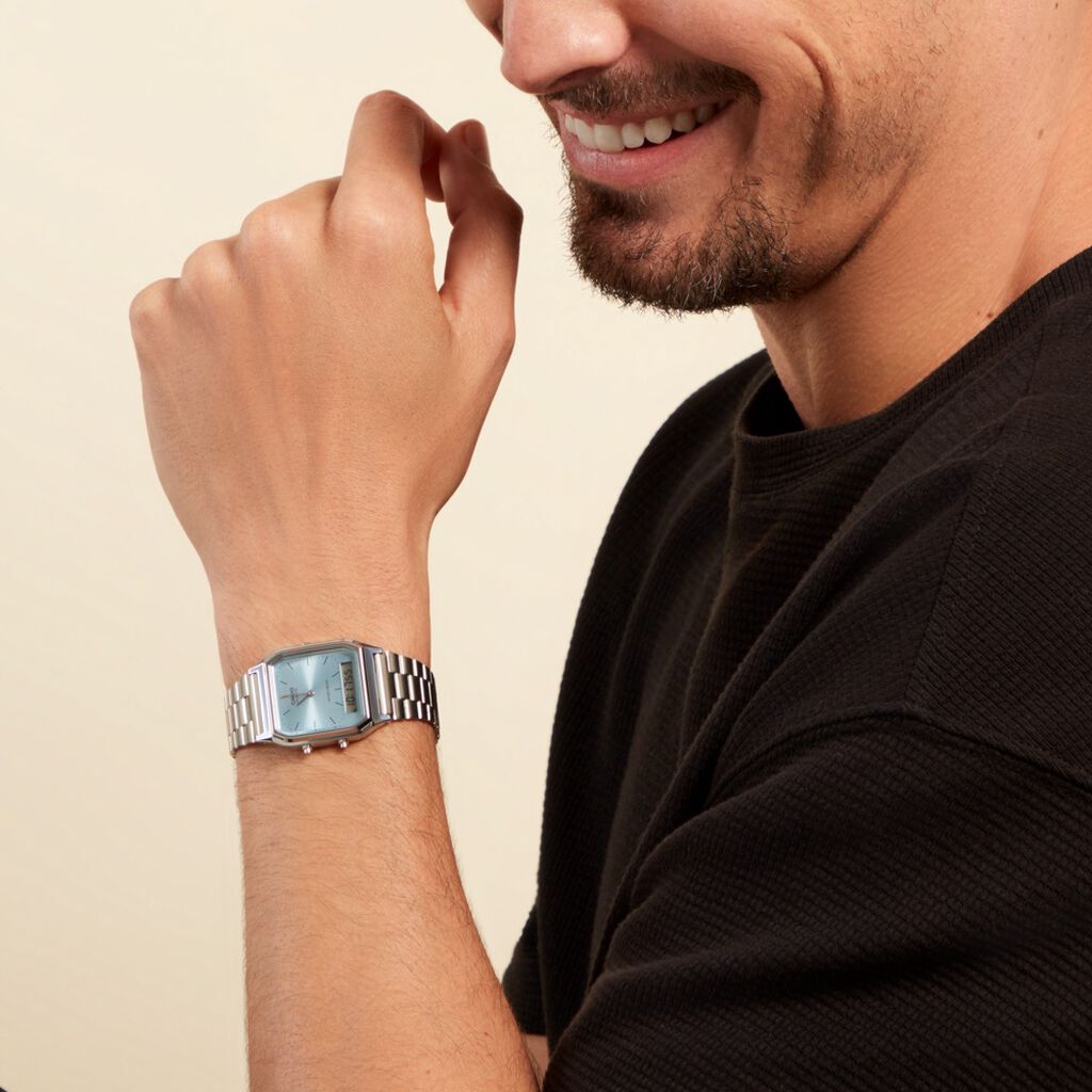 Montre Casio Collection Vintage Bleu - Montres Homme | Histoire d’Or