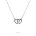 Collier Annae Argent Blanc Oxyde De Zirconium - Colliers fantaisie Femme | Histoire d’Or