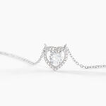Collier Suzon Argent Blanc Oxyde De Zirconium - F&ecirc;te des m&egrave;res Femme | Histoire d&rsquo;Or