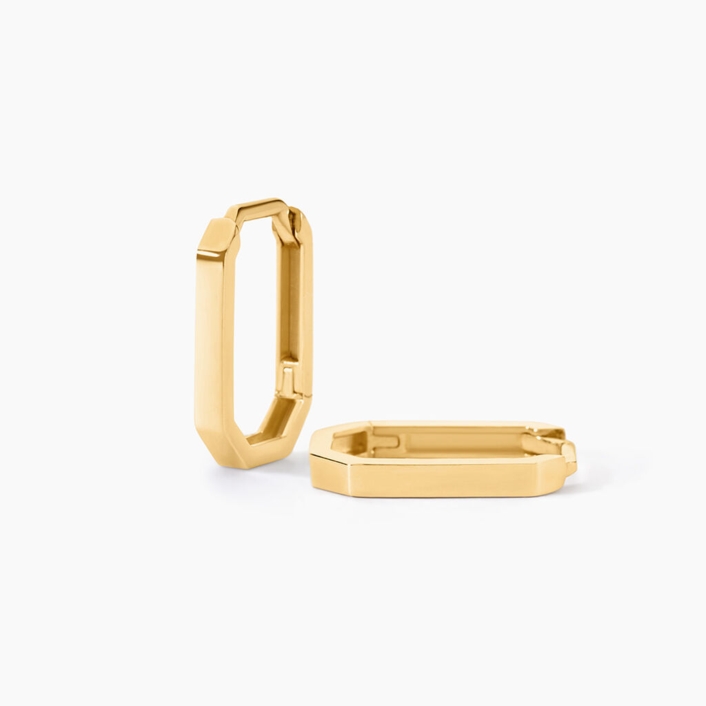 Créoles Lyudmyla Or Jaune - Boucles d'oreilles créoles Femme | Histoire d’Or