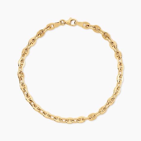 Bracelet Wynter Argent Dor&eacute; A L'Or 750/1000 - Bijoux sans pierre Femme | Histoire d&rsquo;Or