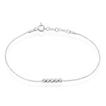 Bracelet Soukamba Argent Blanc - Bracelets Femme | Histoire d&rsquo;Or