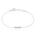 Bracelet Soukamba Argent Blanc - Bracelets Femme | Histoire d’Or