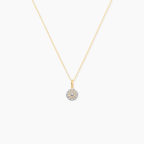 Collier Charletta Or Jaune Diamant - Colliers Femme | Histoire d&rsquo;Or