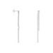Boucles D'oreilles Pendantes Louanne Argent Blanc Oxyde De Zirconium - Boucles d'oreilles pendantes Femme | Histoire d’Or