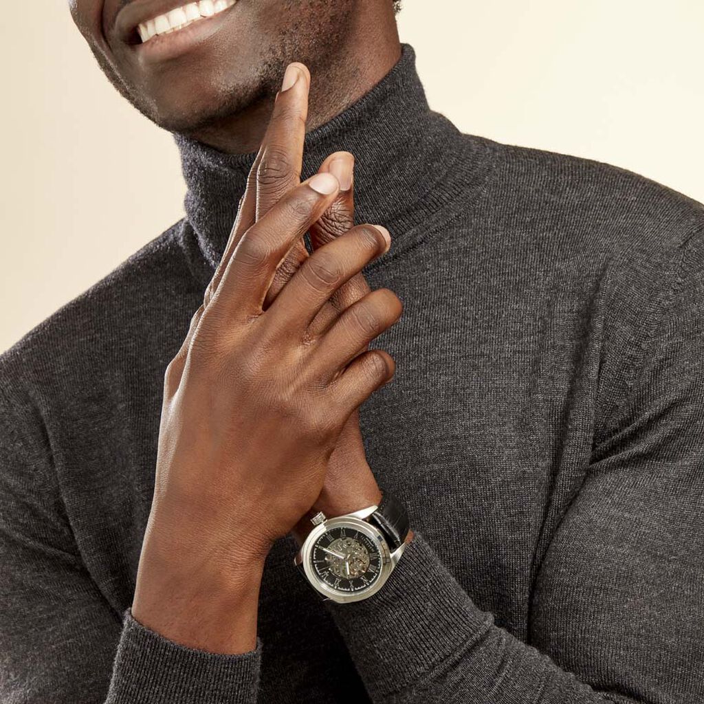 Montre Maserati Traguardo Noir - Montres Homme | Histoire d’Or