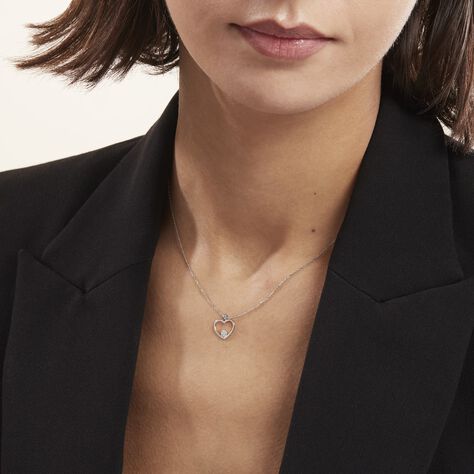 Collier Or Blanc Adwoa Diamants - Colliers Femme | Histoire d’Or