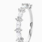 Bague Argent Blanc Coby Oxydes De Zirconium - Bagues avec pierre Femme | Histoire d&rsquo;Or