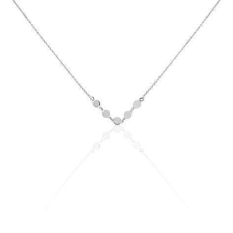 Collier Poenui Argent Blanc - Colliers fantaisie Femme | Histoire d’Or