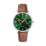 Montre Pierre Lannier Essential Vert - F&ecirc;te des p&egrave;res Homme | Histoire d&rsquo;Or