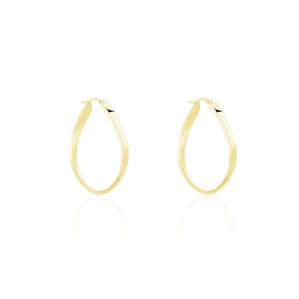 Cr&eacute;oles Or Jaune - Boucles d'oreilles cr&eacute;oles Femme | Histoire d&rsquo;Or