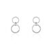 Boucles D'oreilles Pendantes Colas Argent Blanc Oxyde De Zirconium - Boucles d'oreilles pendantes Femme | Histoire d’Or