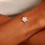 Bracelet Sephine Argent Blanc Oxyde De Zirconium - Bracelets Femme | Histoire d&rsquo;Or