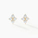 Boucles D'oreilles Puces Margh Or Jaune Oxyde De Zirconium - Clous d'oreilles Femme | Histoire d’Or
