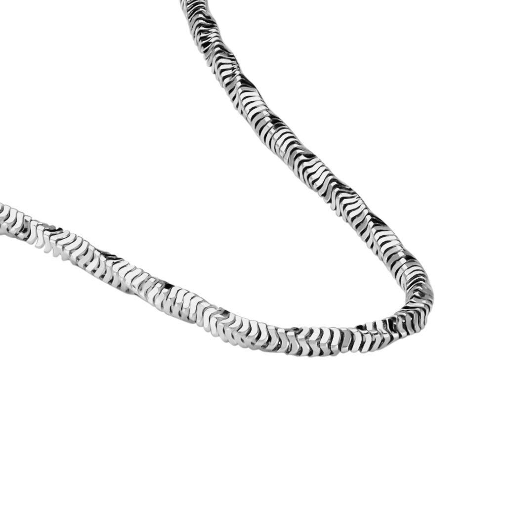 Chaîne Azul Argent Blanc - Chaines Femme | Histoire d’Or