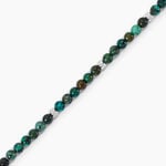 Bracelet Jourdan Acier Blanc Turquoise - Bracelets Homme | Histoire d&rsquo;Or