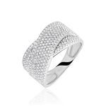 Bague Elyne Or Blanc Diamant - Bagues avec pierre Femme | Histoire d&rsquo;Or