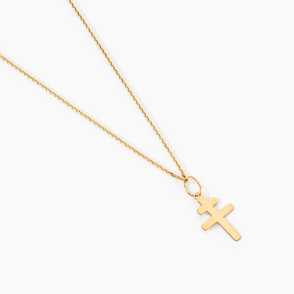 Pendentif Bas Or Jaune - Pendentifs Communion Femme | Histoire d&rsquo;Or