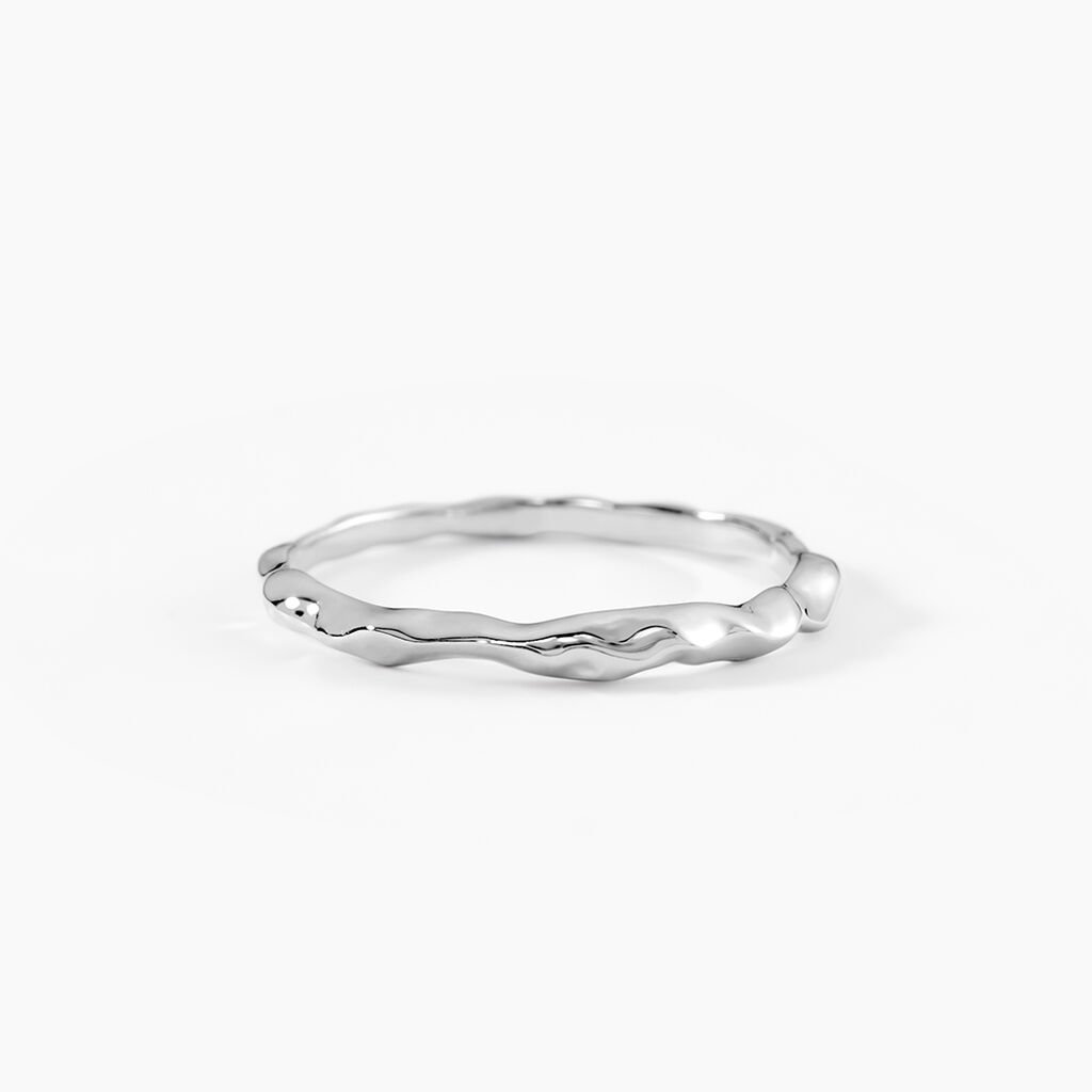 Bague Paros Argent Blanc - Bagues fantaisie Femme | Histoire d&rsquo;Or