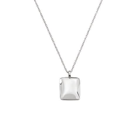Collier Two Argent Blanc - Colliers fantaisie Femme | Histoire d&rsquo;Or