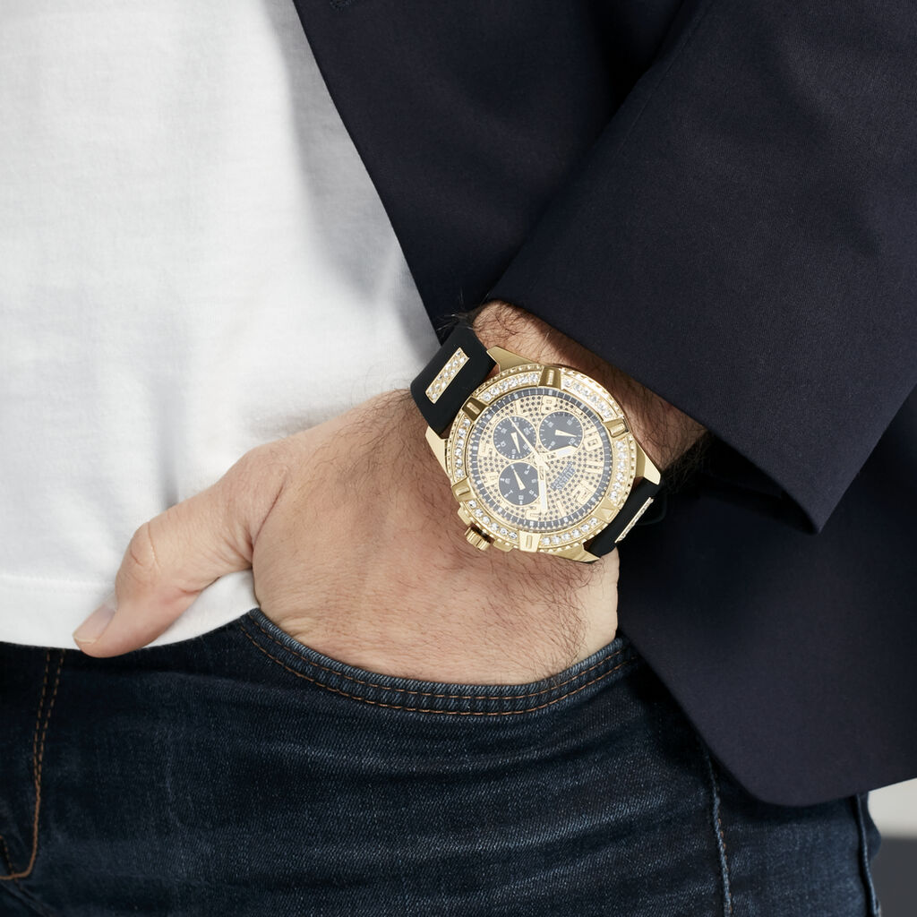 Montre Guess Frontier Noir - Montres Homme | Histoire d’Or