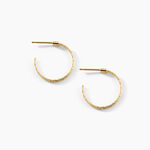 Cr&eacute;oles Mattilda Argent Dor&eacute; A L'Or 750/1000 - Boucles d'oreilles cr&eacute;oles Femme | Histoire d&rsquo;Or