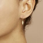 Cr&eacute;oles Belita Or Jaune - Boucles d'oreilles cr&eacute;oles Femme | Histoire d&rsquo;Or