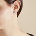 Boucles D'oreilles Puces Iona Argent Blanc Oxyde De Zirconium - Boucles d'oreilles fantaisie Femme | Histoire d’Or