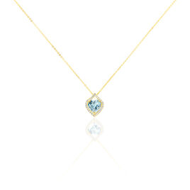 Collier Rosaline Or Jaune Topaze Et Oxyde De Zirconium - Colliers Femme | Histoire d’Or