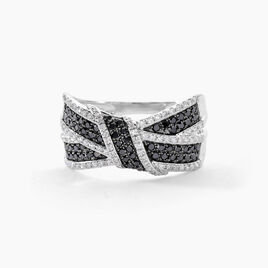 Bague Agnes Or Blanc Diamant - Bagues avec pierre Femme | Histoire d’Or