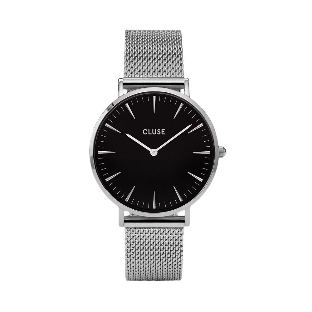 Montres Cluse CW0101201004 Acier Cliquet Blanc Ronde HIMFBQN0MC0