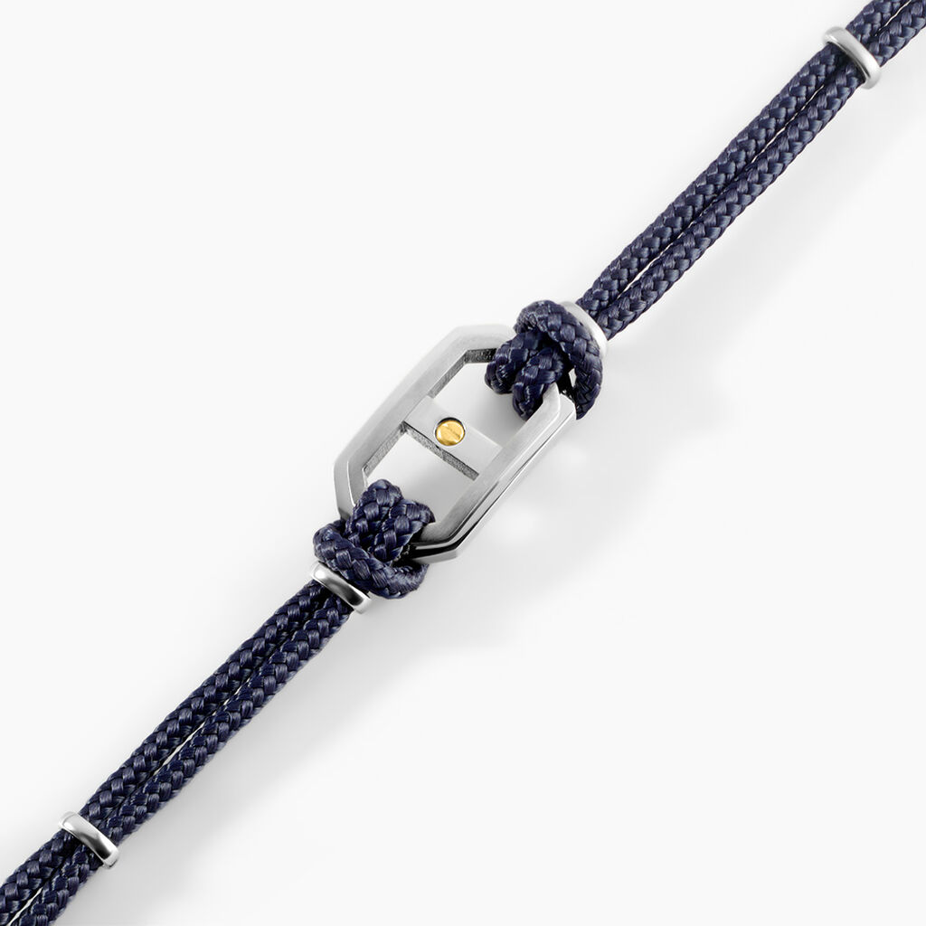 Bracelet Naturel Cordon Bleu - Bracelets cordon Homme | Histoire d&rsquo;Or