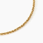 Collier Cordelia Argent Dor&eacute; A L'Or 750/1000 - Bijoux sans pierre Femme | Histoire d&rsquo;Or