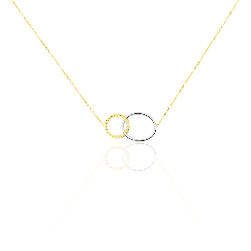 Collier Elizabeta Or Bicolore - Colliers Femme | Histoire d&rsquo;Or
