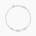 Bracelet Tiwa Argent Blanc Oxyde De Zirconium - Bracelets Femme | Histoire d’Or