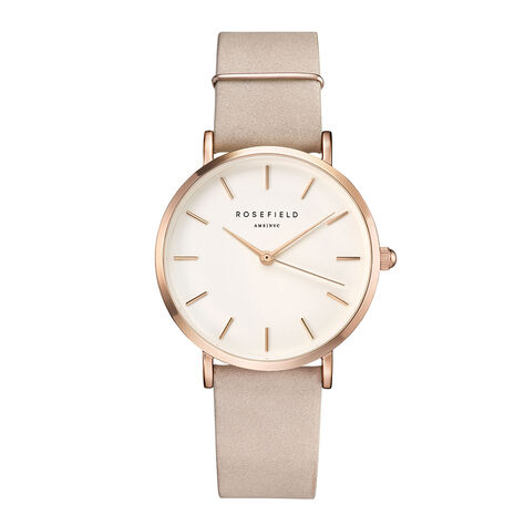 Montre Rosefield West Village Blanc - Montres Femme | Histoire d’Or