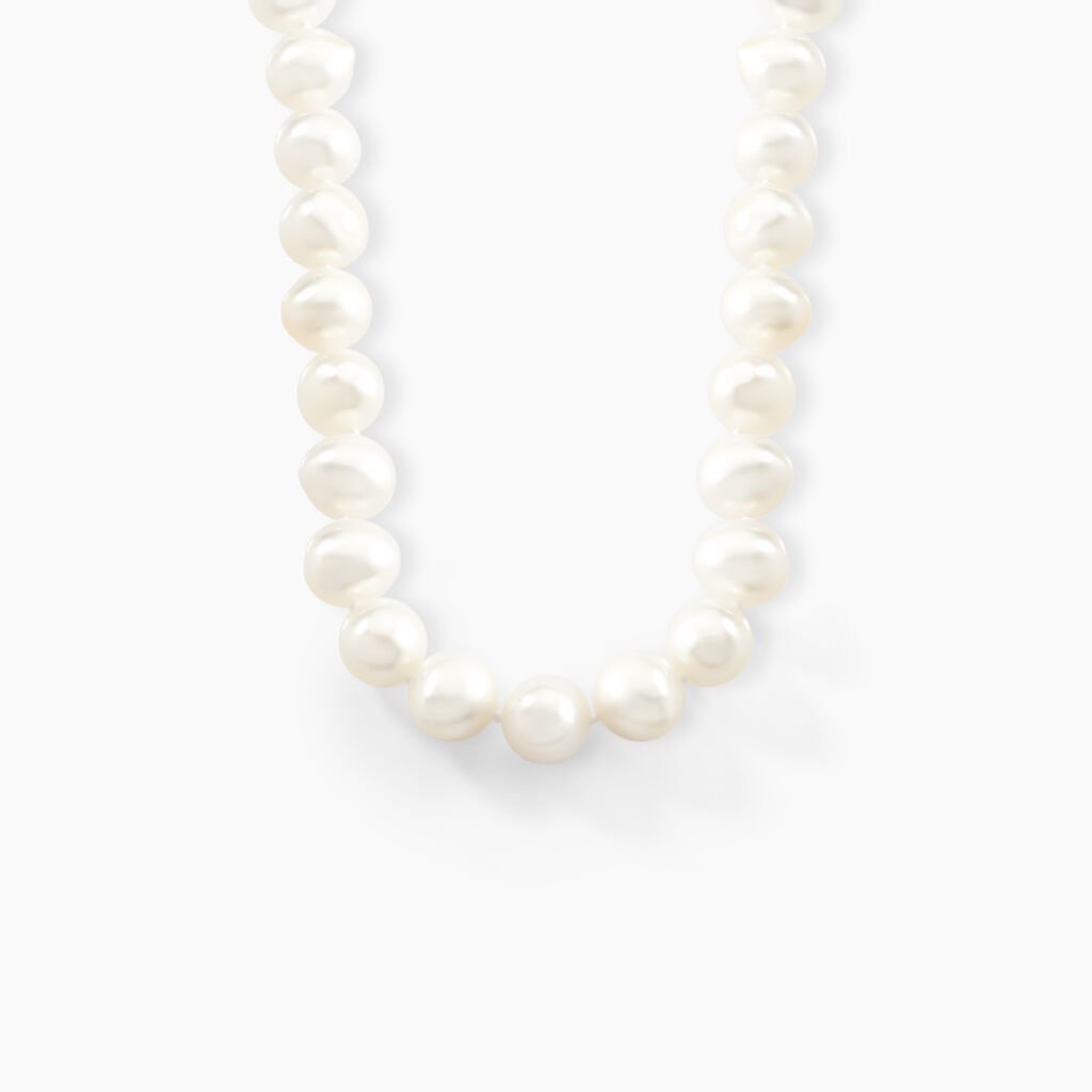 Collier Baroque Or Jaune Perle De Culture - Colliers Femme | Histoire d’Or