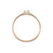 Bague Solitaire Or Rose Lexine Morganite - Bagues solitaires Femme | Histoire d’Or