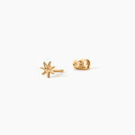Boucles D'Oreilles Puces Shania Plaqu&eacute; Or Jaune - Boucles d'oreilles fantaisie Femme | Histoire d&rsquo;Or