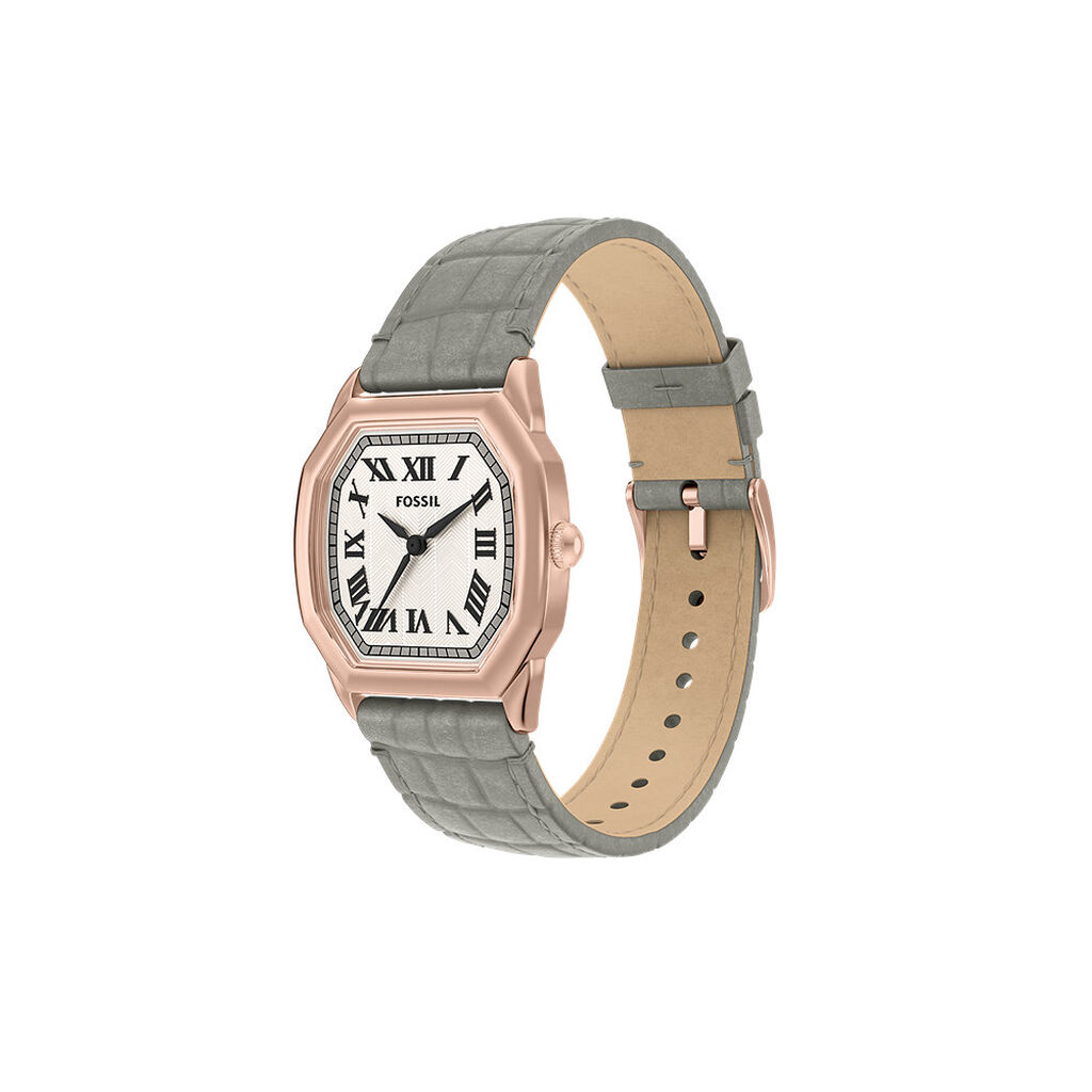 Montre Fossil Harlow Crème - Montres Femme | Histoire d’Or