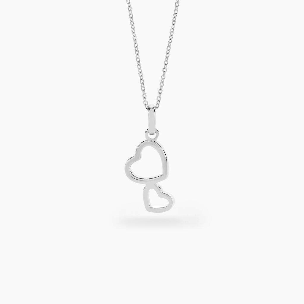 Collier Estina Argent Blanc - Colliers fantaisie Femme | Histoire d’Or