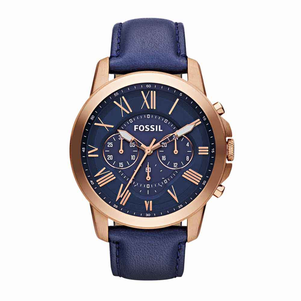 Montres Fossil FS4835IE Acier Boucle Ardillon Rose Ronde - HIMHR1B0160 •  Histoire d'Or