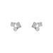 Boucles D'oreilles Puces Argent Duredle Oxydes De Zirconium - Boucles d'oreilles fantaisie Femme | Histoire d’Or
