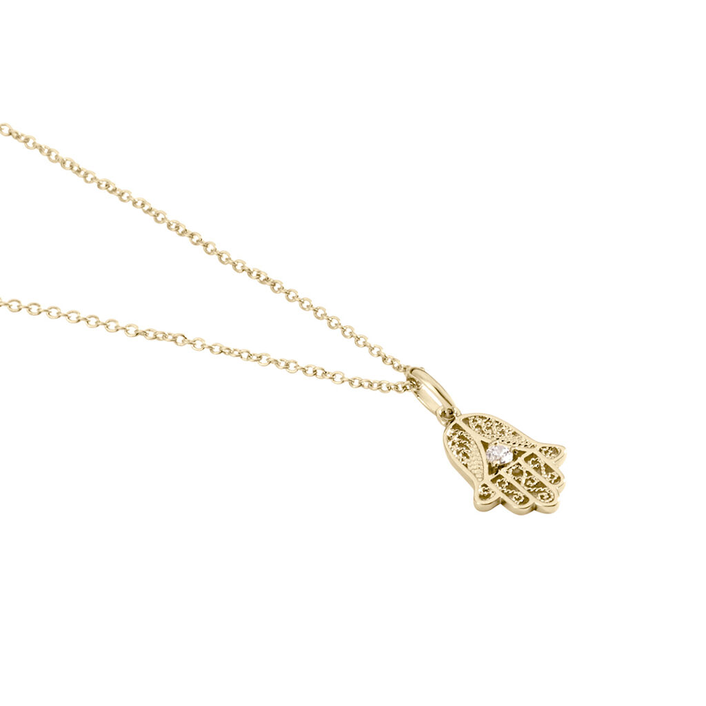 Collier Plaqué Or Stijn Oxyde De Zirconium - Colliers fantaisie Femme | Histoire d’Or