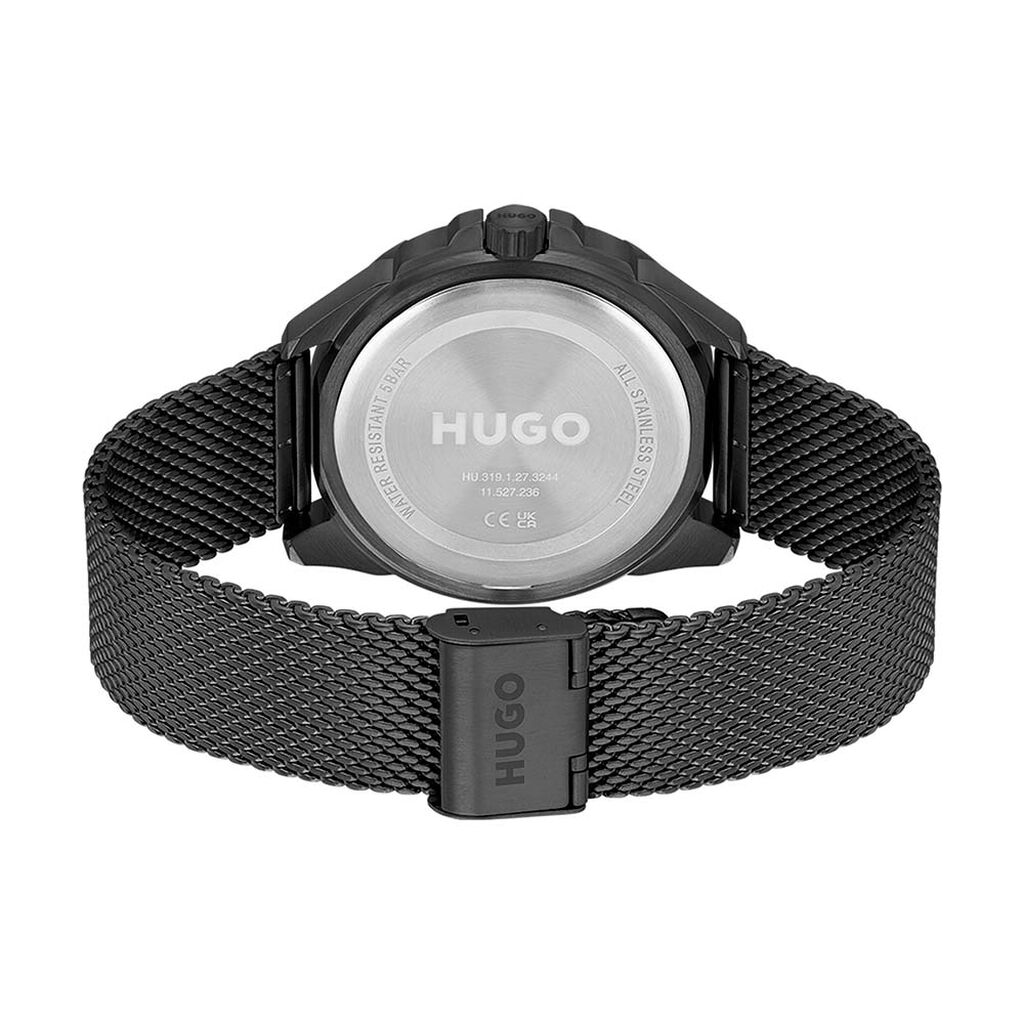 Montre Hugo Fresh Noir - Montres Homme | Histoire d’Or