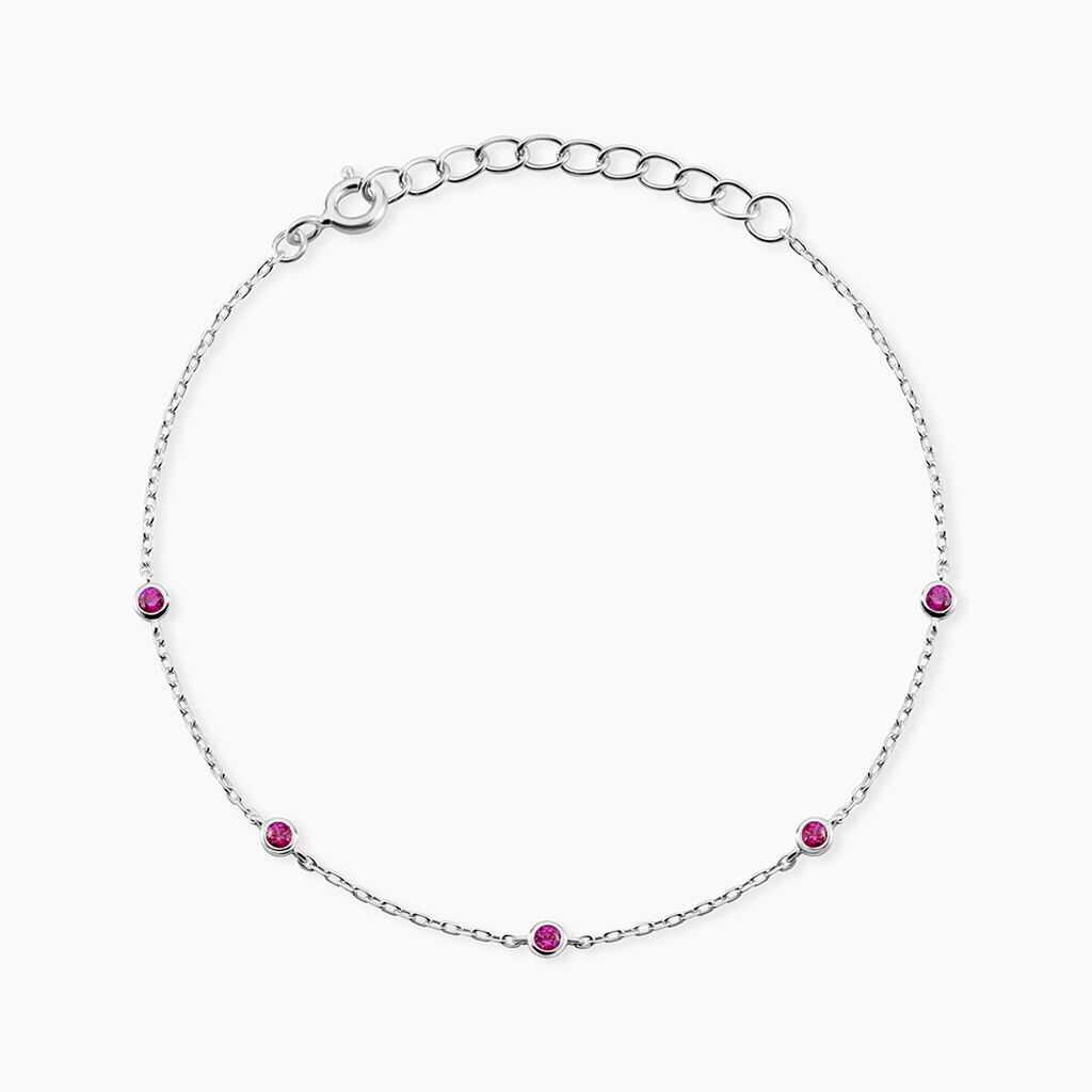 Bracelet Thesee Argent Blanc Oxyde De Zirconium - Bracelets Femme | Histoire d&rsquo;Or