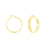 Cr&eacute;oles Terezia Or Jaune - Boucles d'oreilles cr&eacute;oles Femme | Histoire d&rsquo;Or