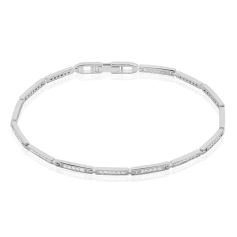 Bracelet Celoni Argent Blanc Oxyde De Zirconium - Bracelets Femme | Histoire d’Or