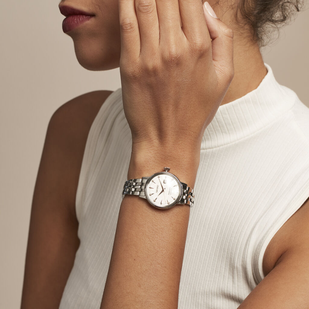 Montre Seiko Presage Rose - Montres Femme | Histoire d’Or